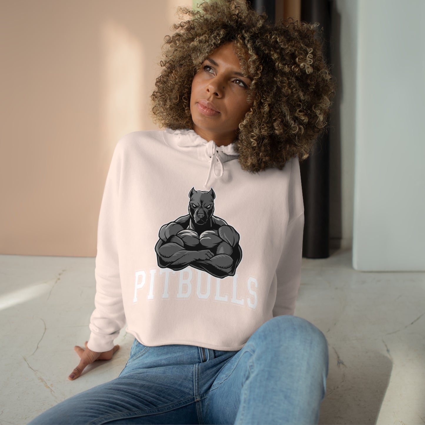 GFWP "My Biggest Flex" Crop Hoodie