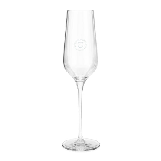GFWP Logo Champagne Glass