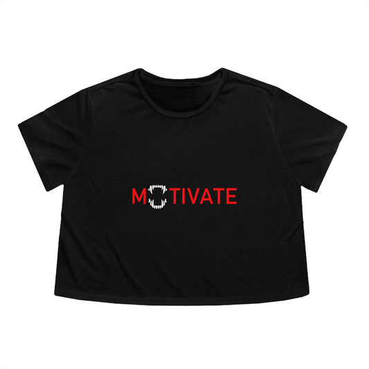 GFWP "Motivate" Flowy Crop Top