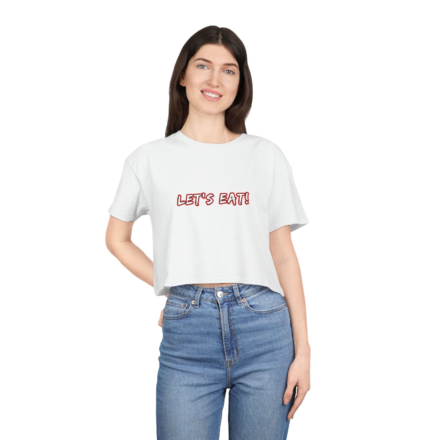 GFWP "Let's Eat" Crop Top