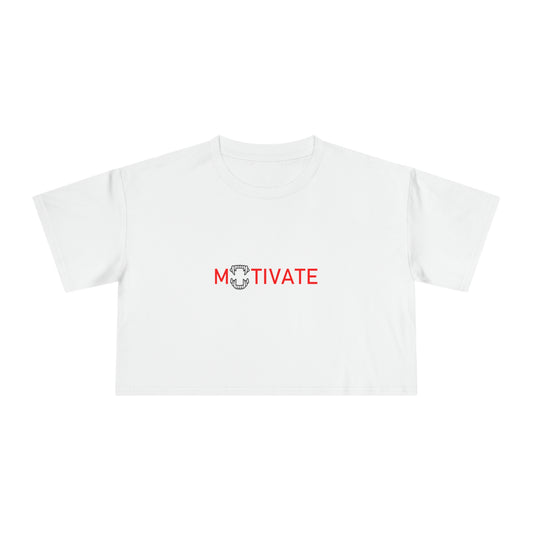 GFWP "Motivate" Crop Tee