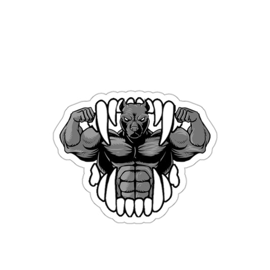 GFWP "Pitbulls Lock In" Cut Stickers