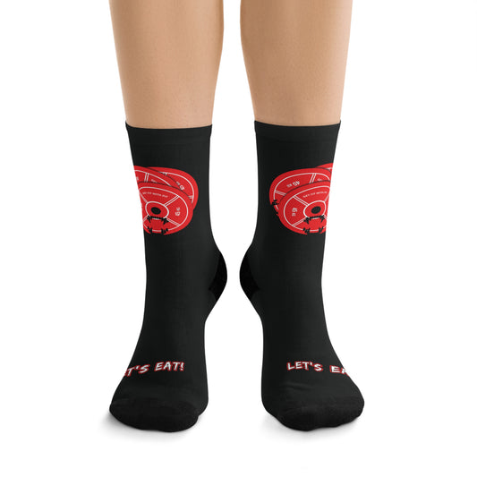 GFWP "Let's Eat" Socks