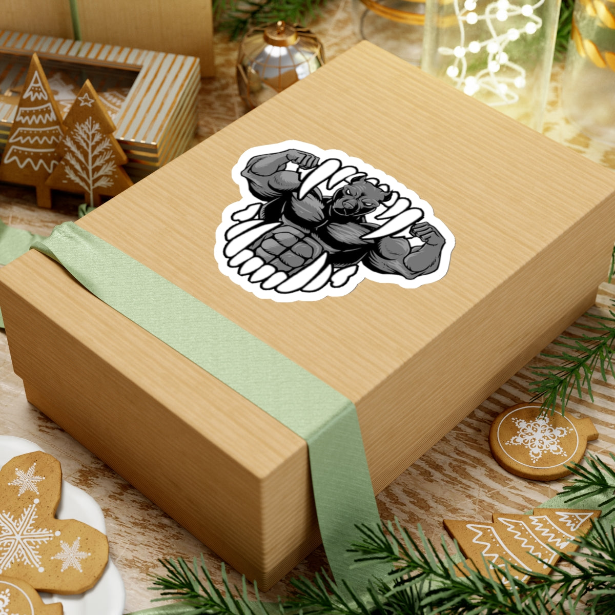 GFWP "Pitbulls Lock In" Cut Stickers