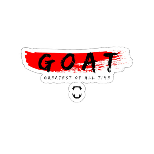 GFWP "GOAT" Cut Stickers