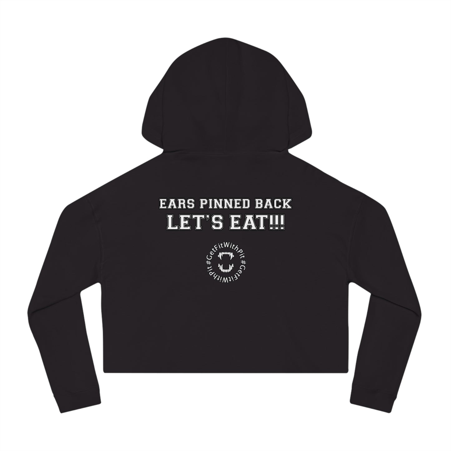 GFWP "Pitbulls Lock In" Women’s Cropped Hooded Sweatshirt