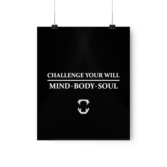 GFWP "Challenge Your Will" Premium Matte Vertical Posters