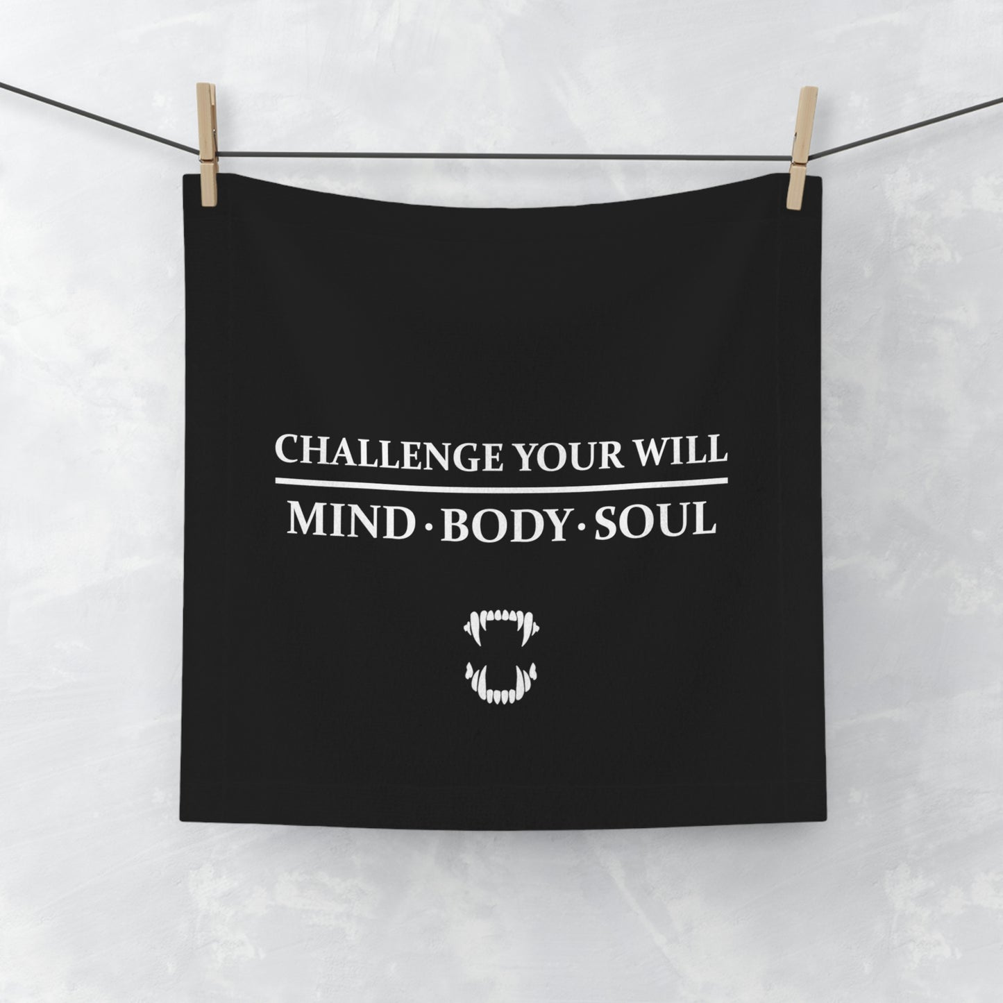 GFWP "Challenge Your Will" Face Towel