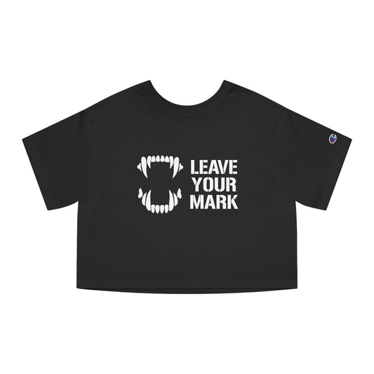 GFWP "Leave Your Mark" Champion Women's Heritage Cropped T-Shirt