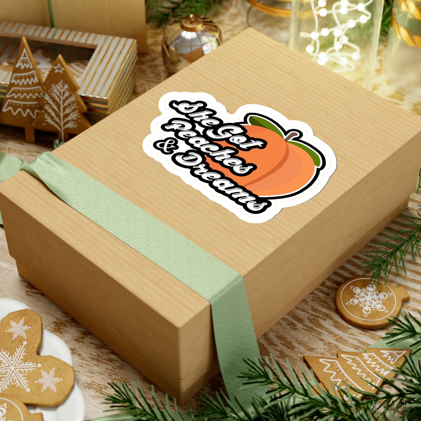 GFWP "Peaches And Dreams" Cut Stickers