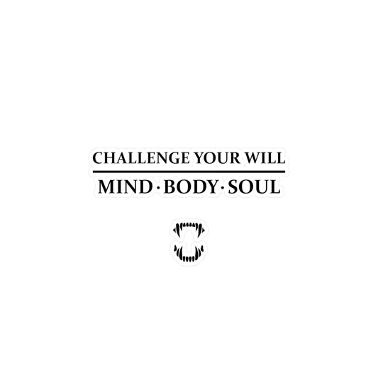 GFWP "Challenge Your Will" Cut Vinyl Decals