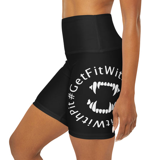 GFWP "Leave Your Mark!" High Waisted Yoga Shorts
