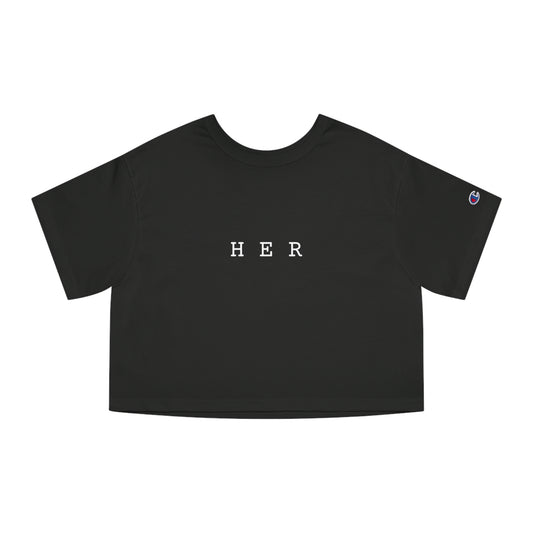 GFWP "Her!" Champion Women's Cropped T-Shirt