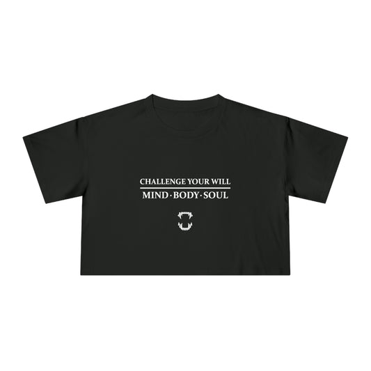 GFWP "Challenge Your Will" Women's Crop Tee
