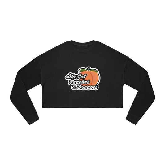 GFWP "Peaches and Dreams" Women's Cropped Sweatshirt