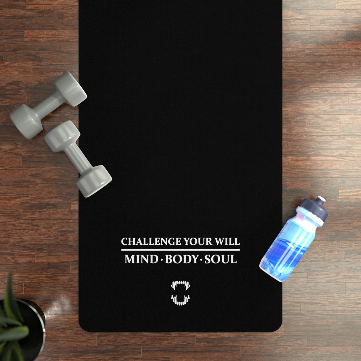 GFWP "Challenge Your Will" Rubber Yoga Mat