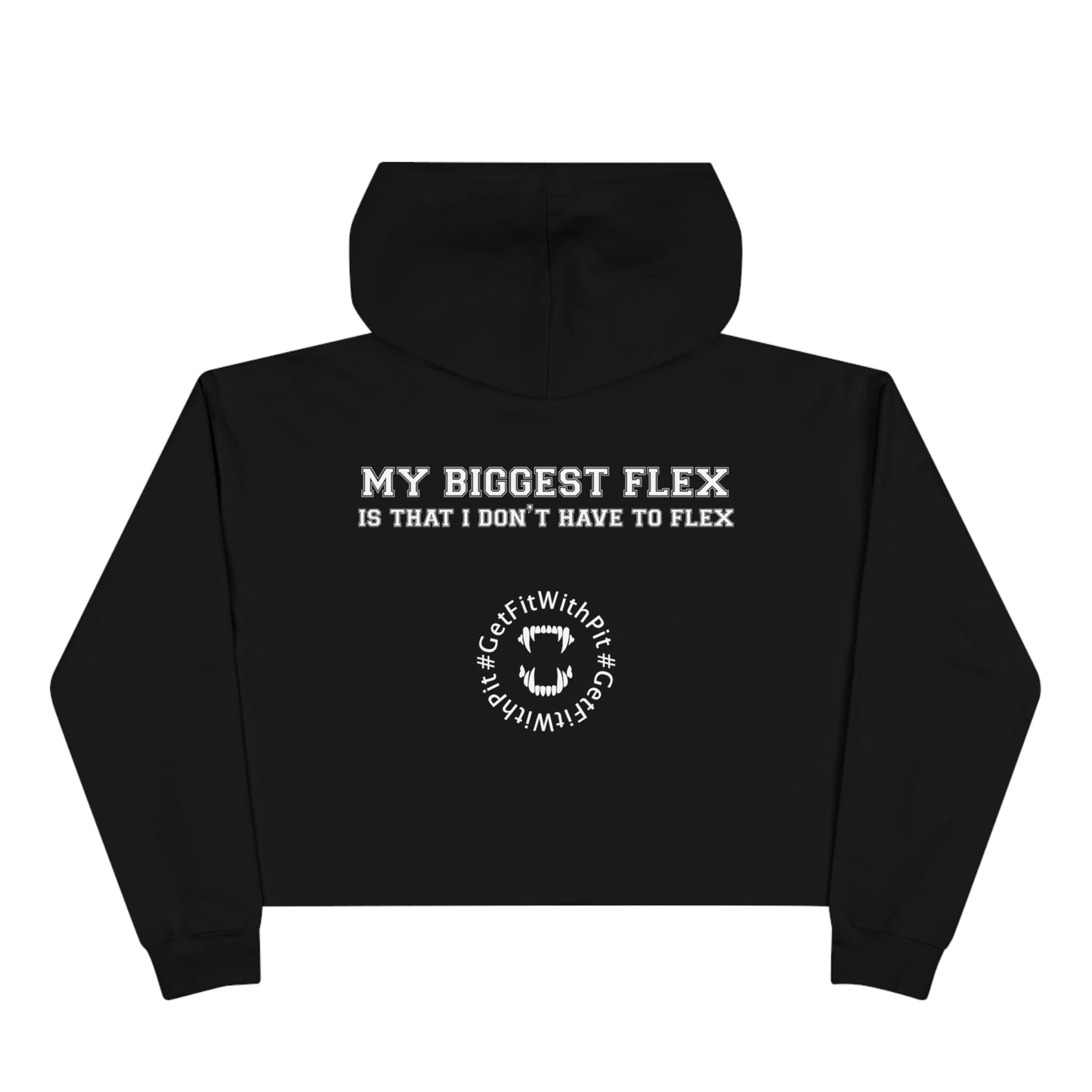 GFWP "My Biggest Flex" Crop Hoodie