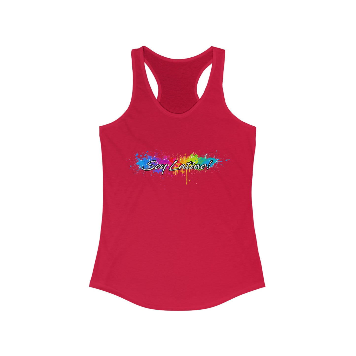 GFWP "Soy Latino" Women's Racerback Tank