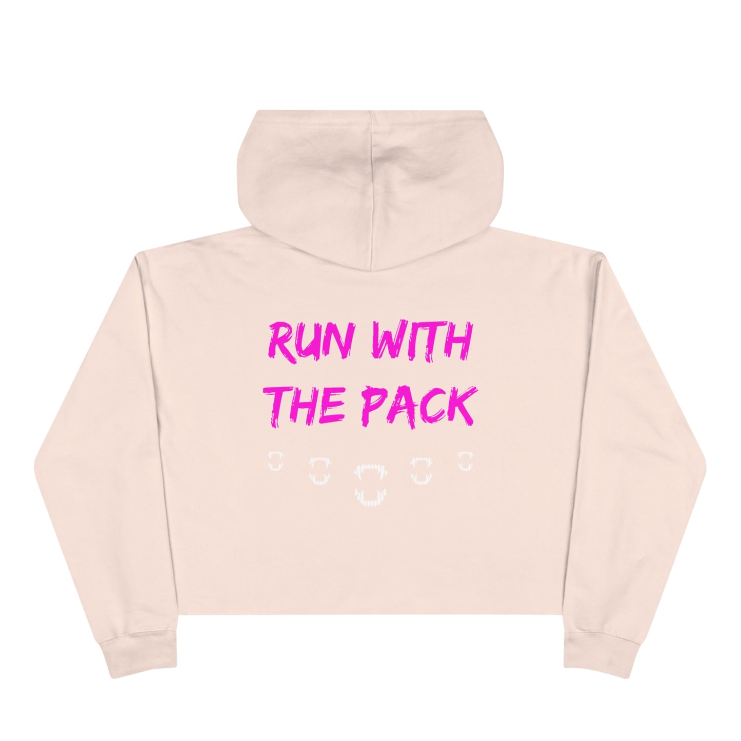GFWP "Run With The Pack" Crop Hoodie
