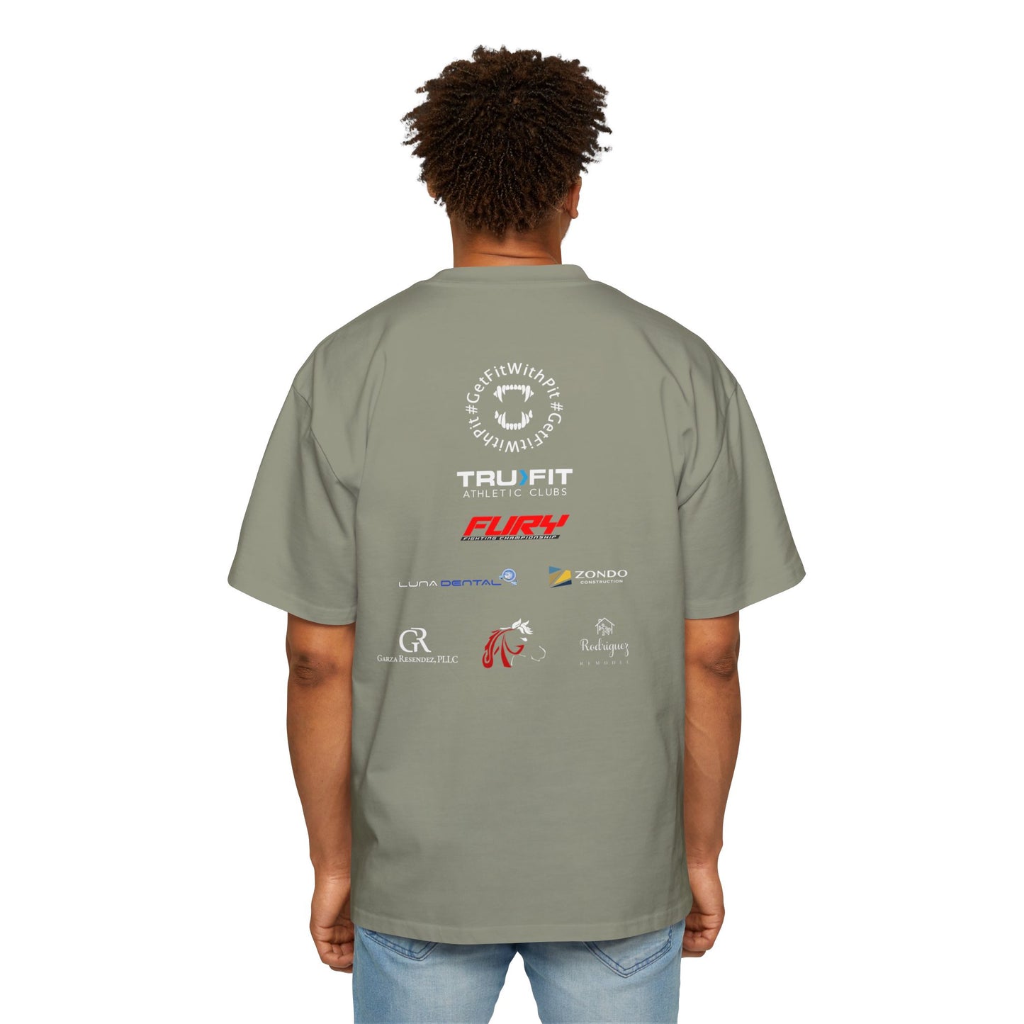 GFWP "Chris Cuadra" Fight Shirt Oversized Tee