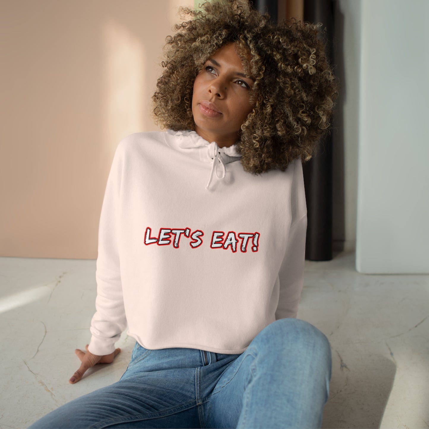 GFWP "Let's Eat" Crop Hoodie