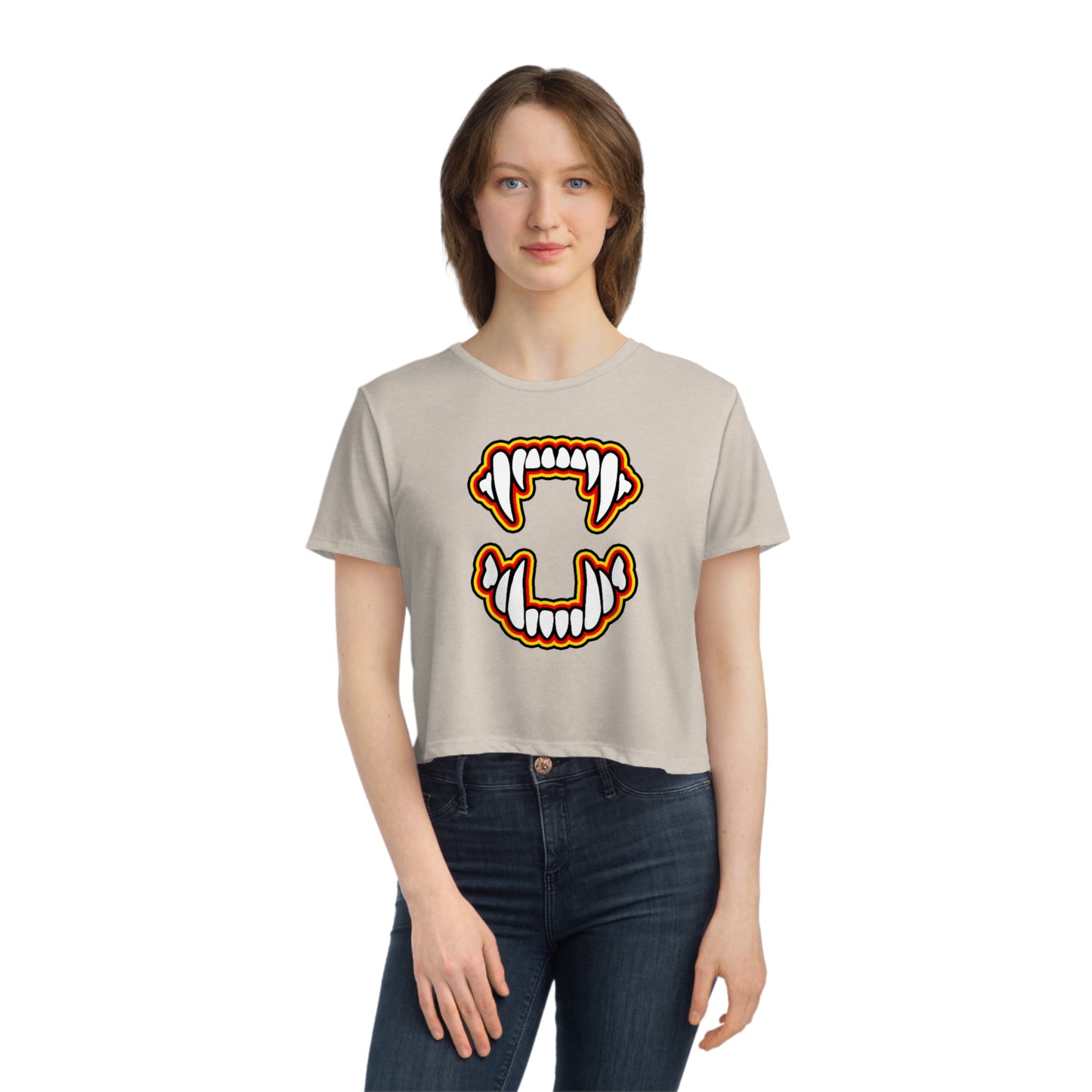 GFWP "Always Believe" Flowy Crop Top
