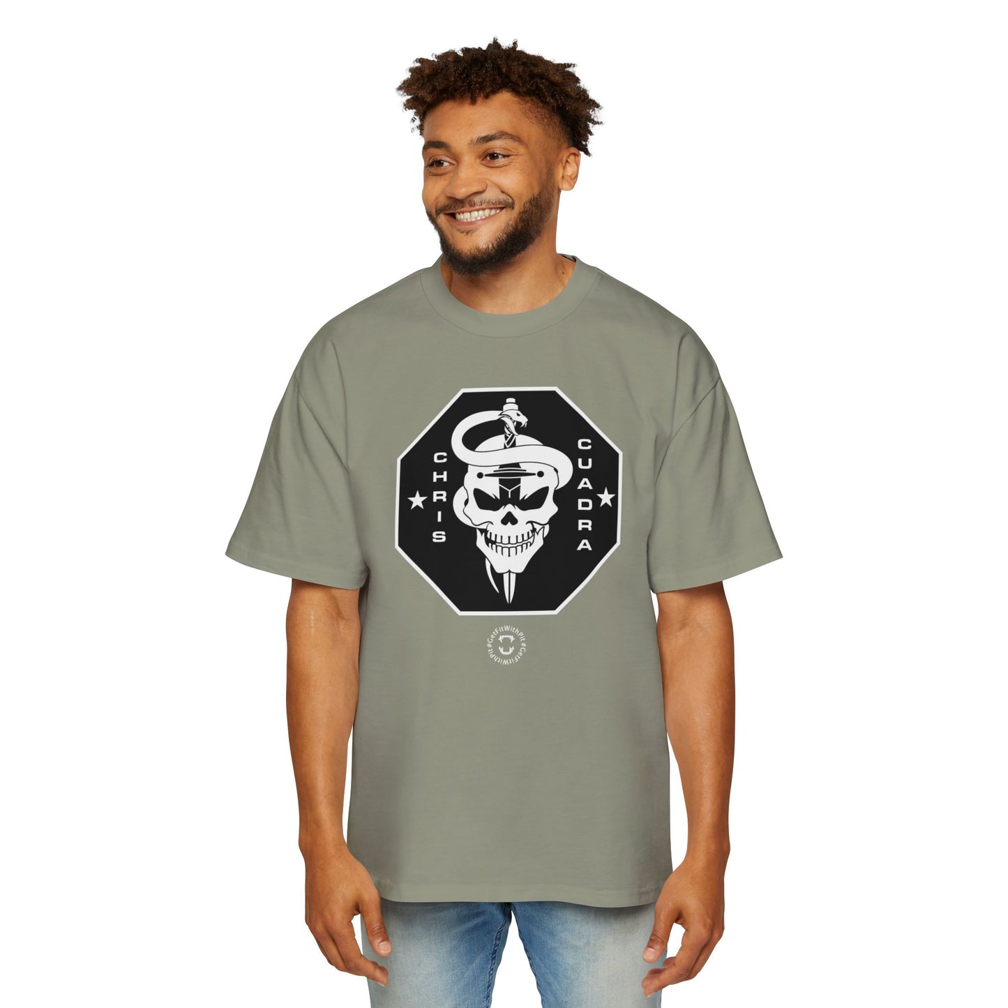 GFWP "Chris Cuadra" Fight Shirt Oversized Tee