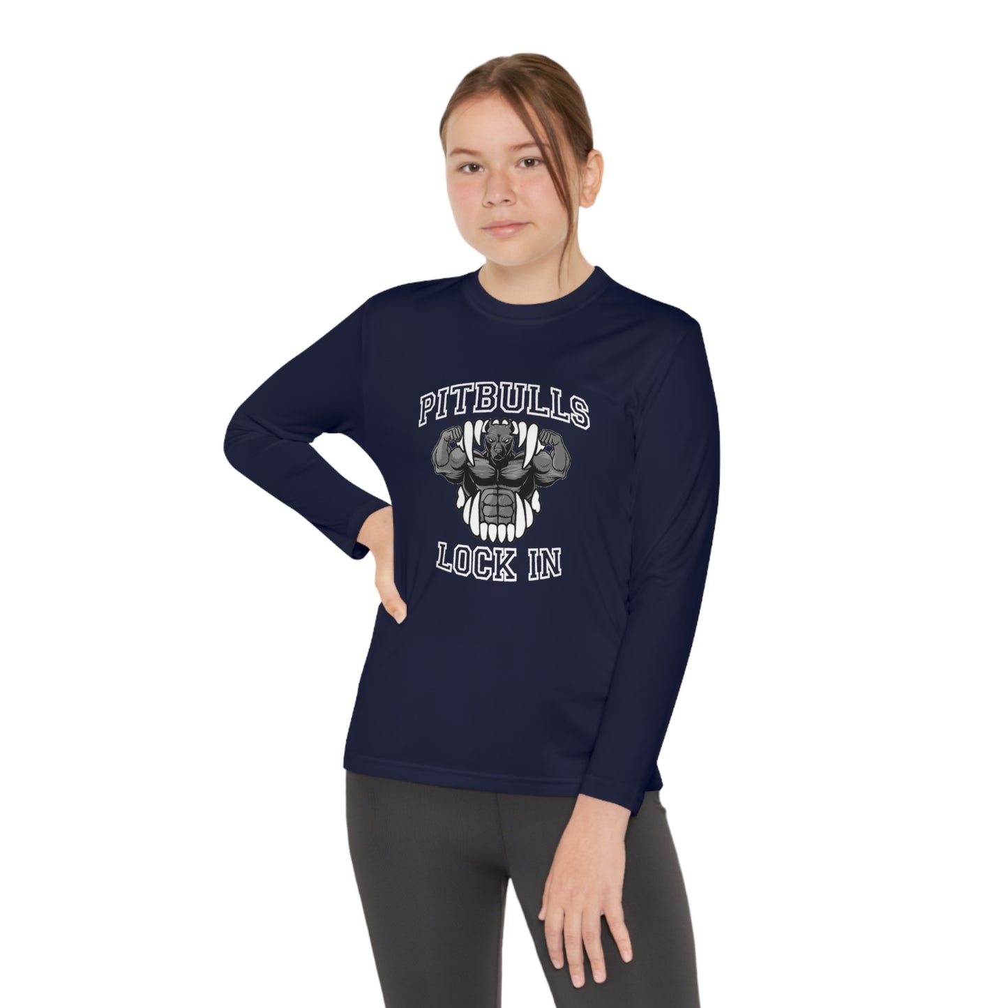 GFWP "Pitbulls Lock In" Youth Long Sleeve