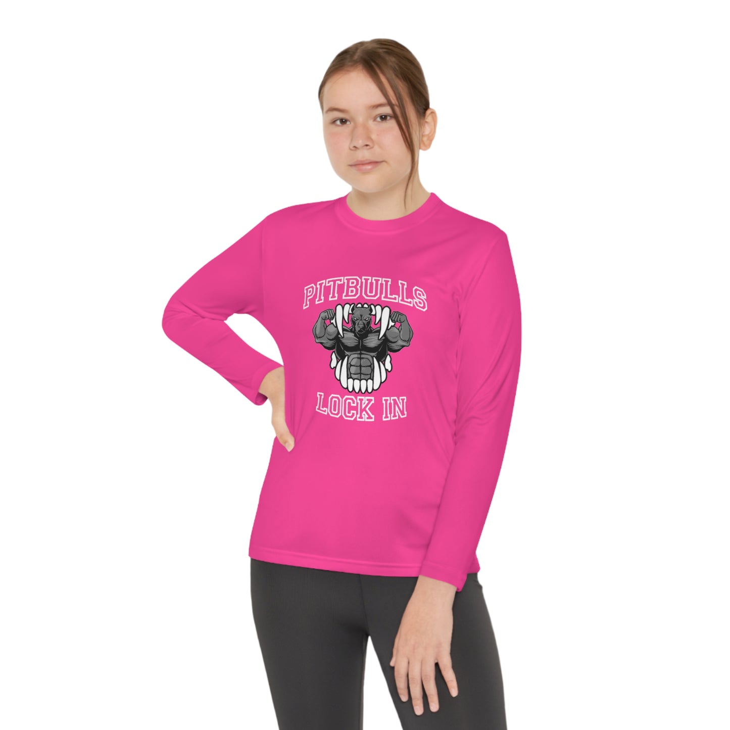 GFWP "Pitbulls Lock In" Youth Long Sleeve