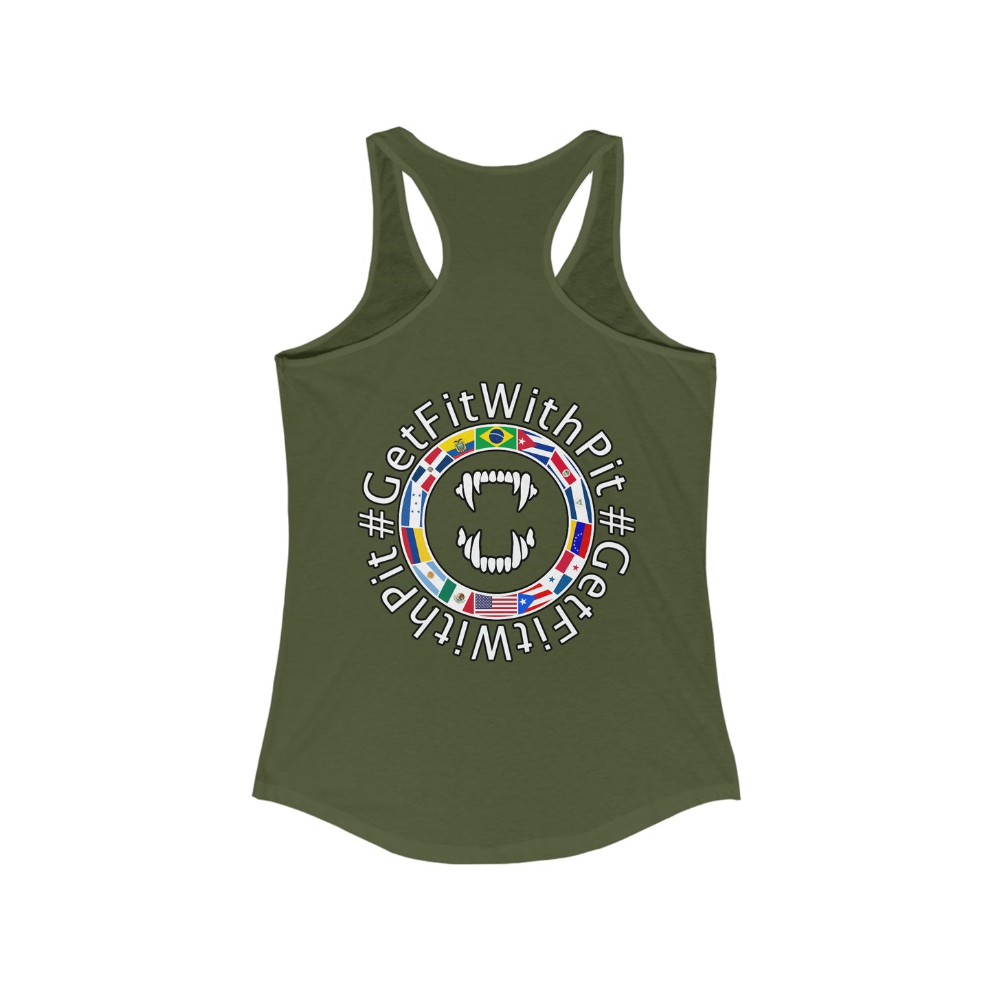 GFWP "Soy Latino" Women's Racerback Tank