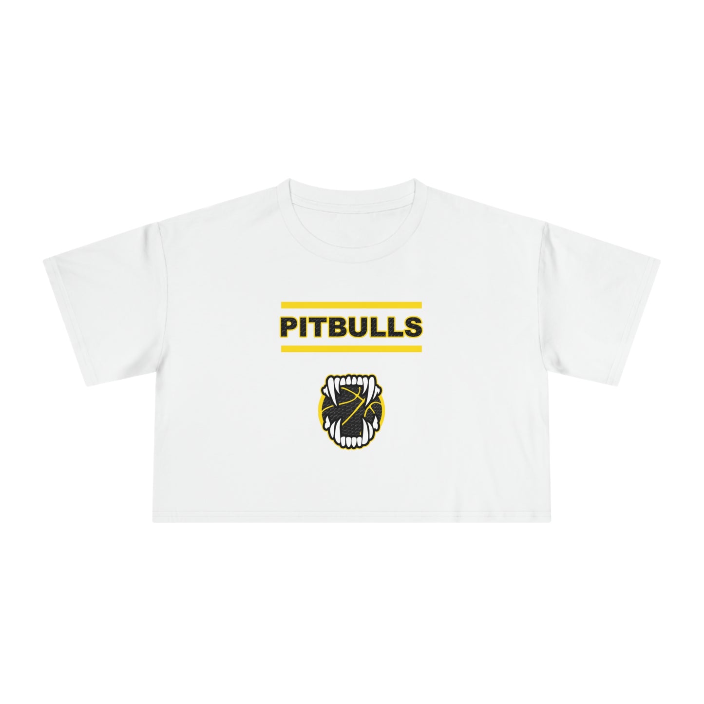 GFWP "Team Pitbulls" Black Mamba Crop Top