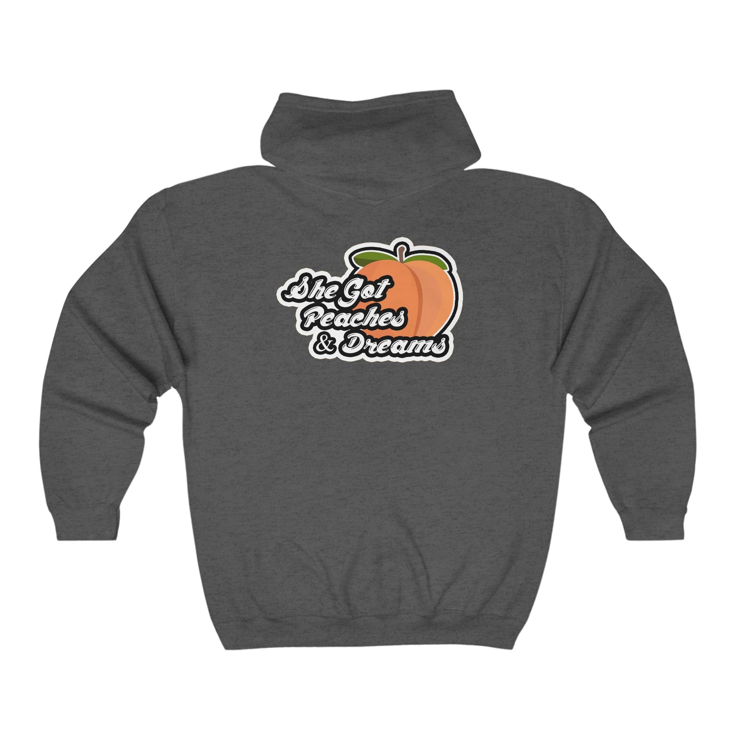 GFWP "Peaches And Dream" Full Zip Hoodie