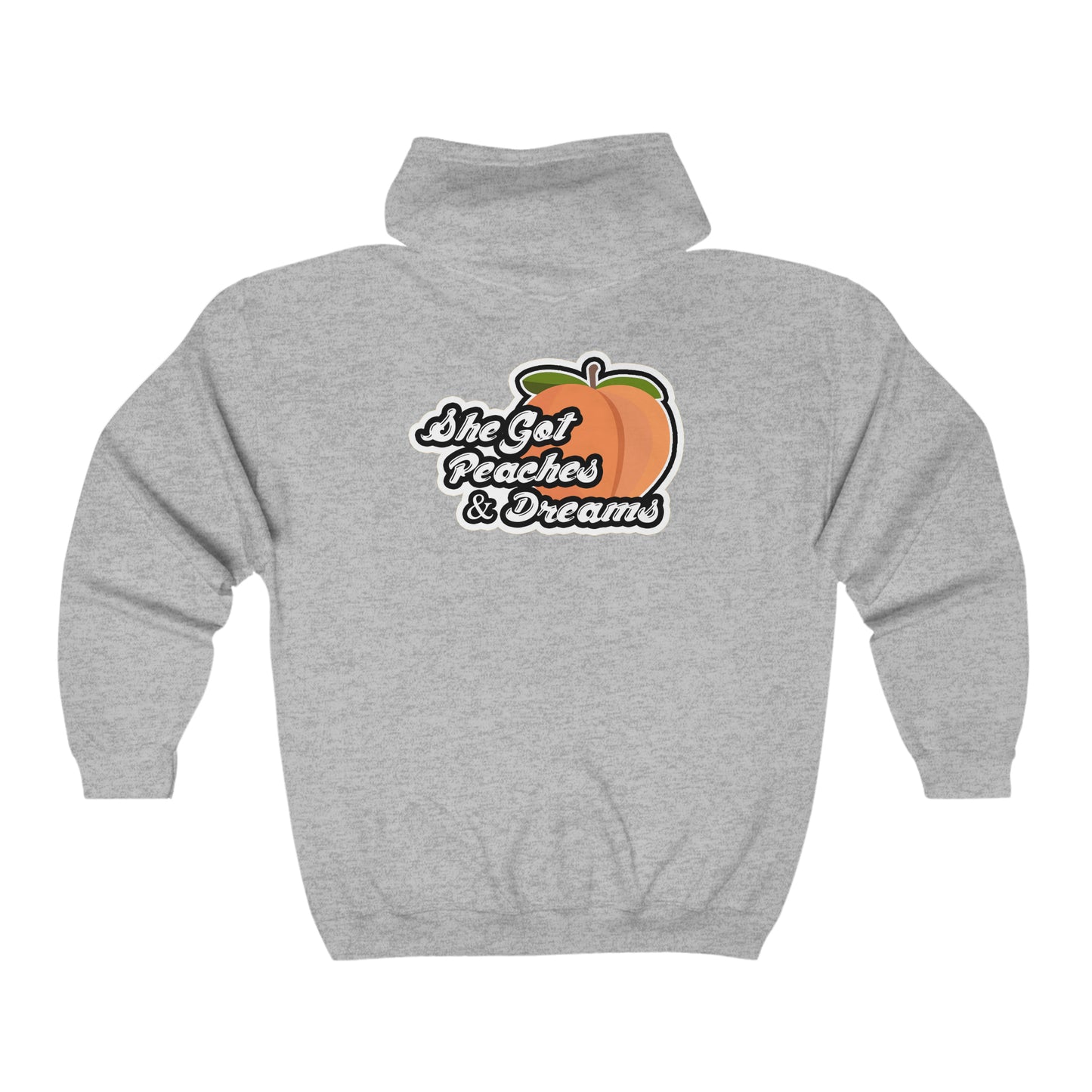 GFWP "Peaches And Dream" Full Zip Hoodie
