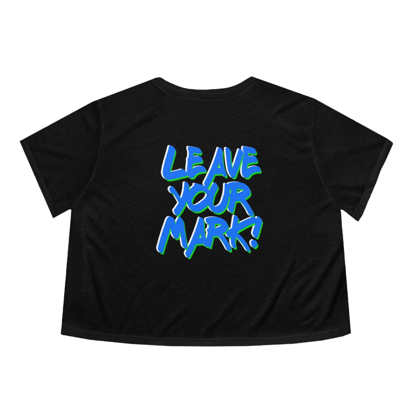 GFWP "Leave Your Mark" World Flowy Crop Top