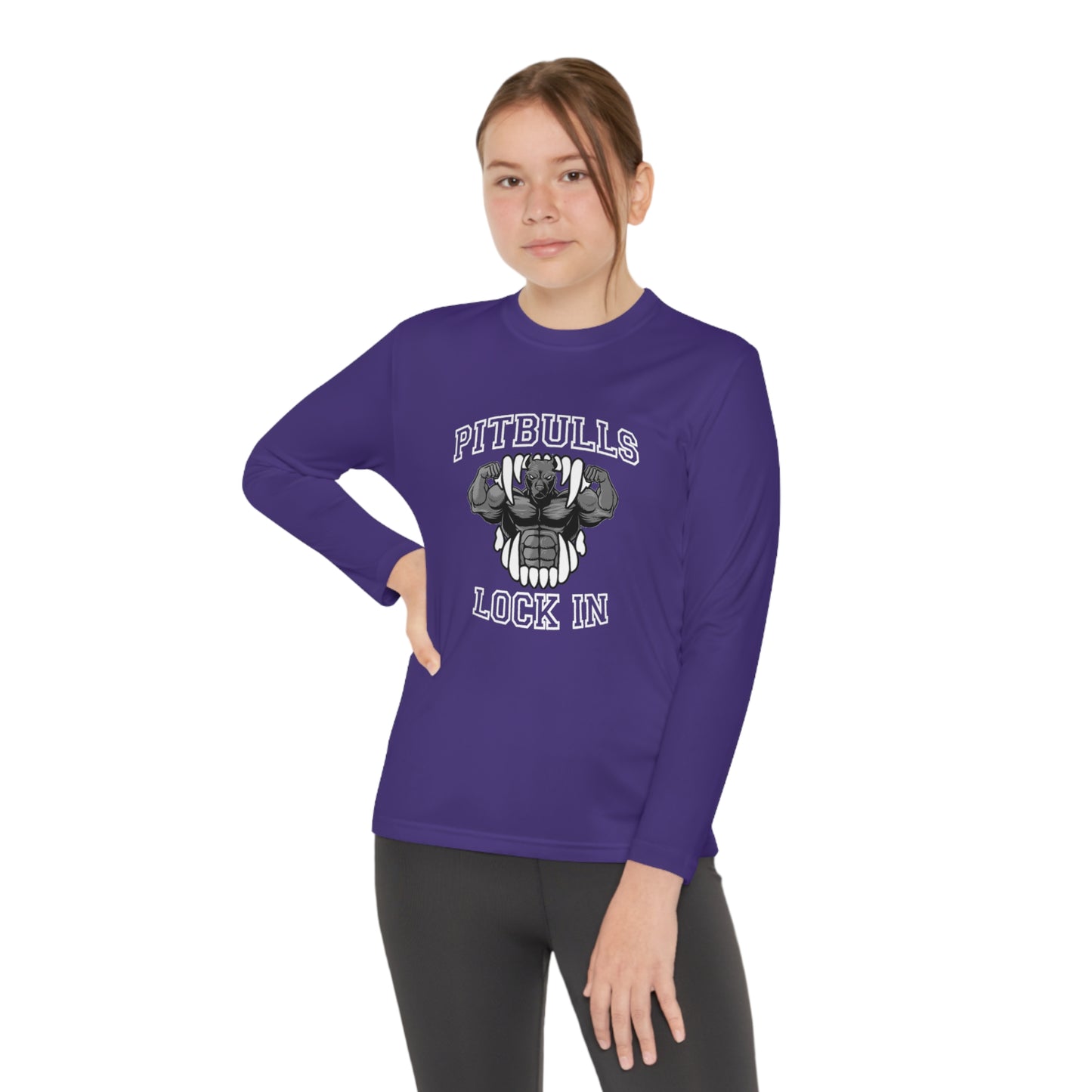GFWP "Pitbulls Lock In" Youth Long Sleeve
