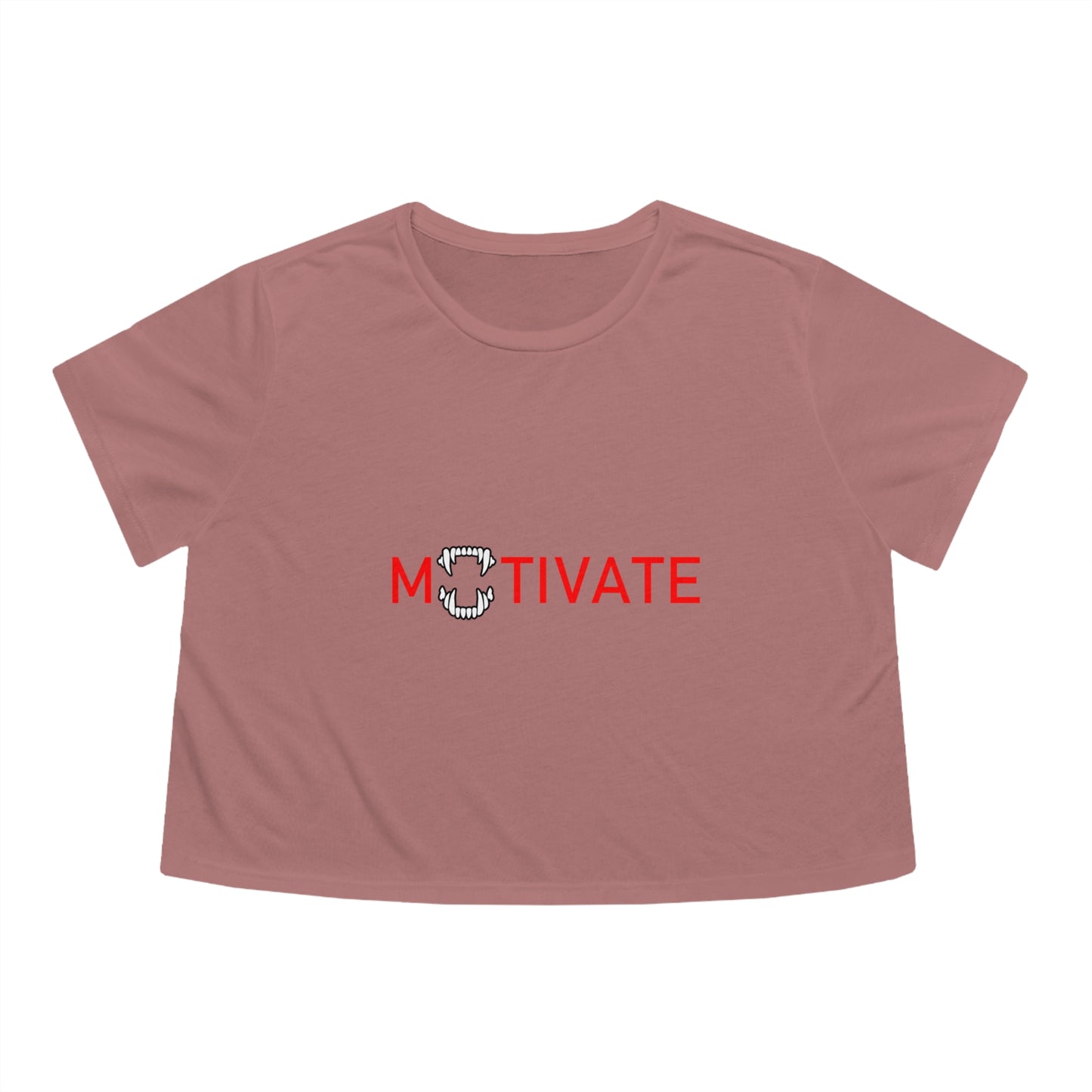 GFWP "Motivate" Flowy Crop Top