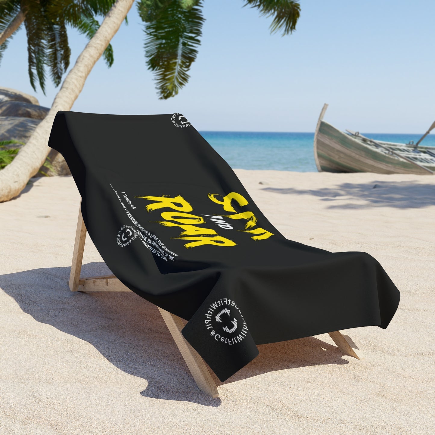 GFWP "Soar and Roar" Beach Towel