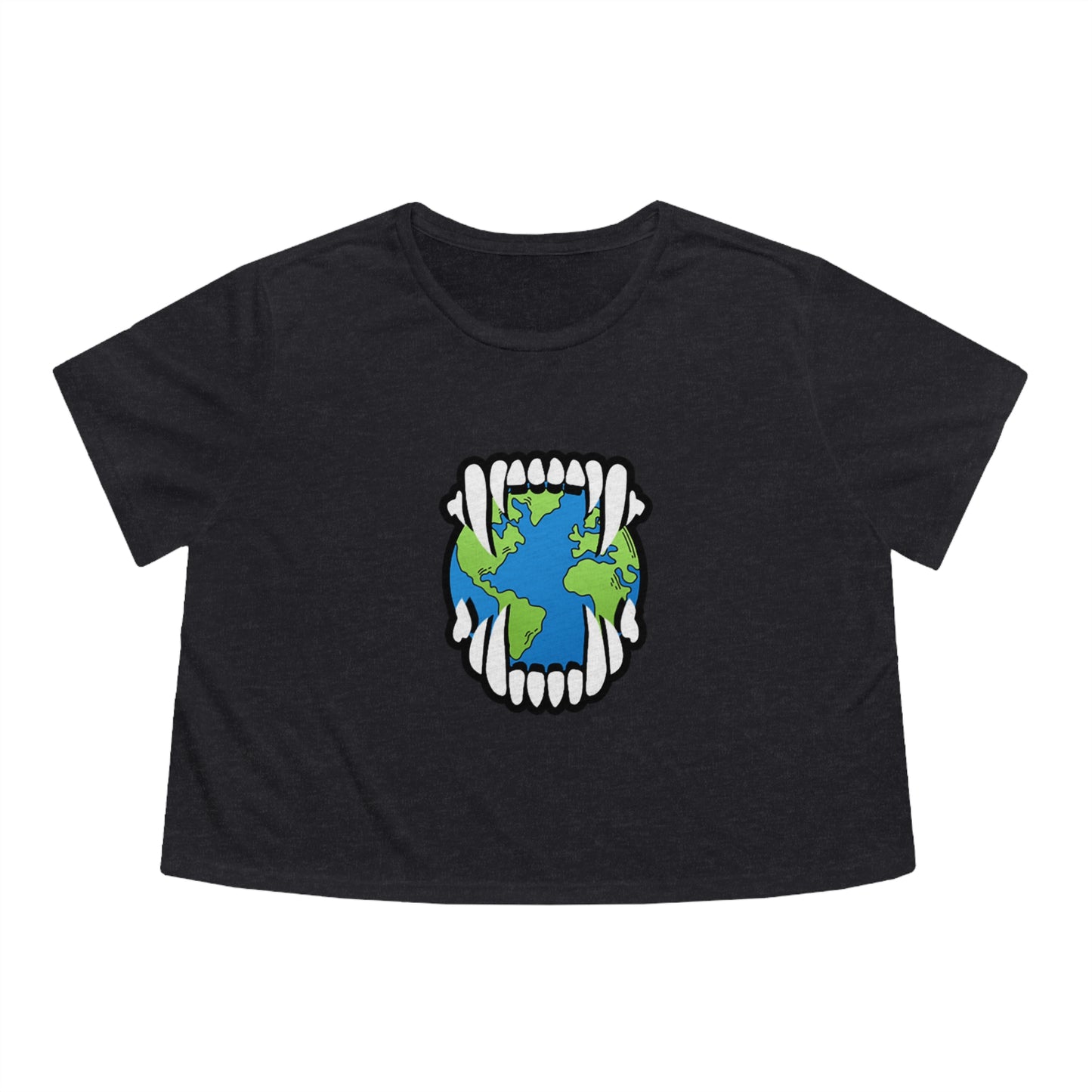 GFWP "Leave Your Mark" World Flowy Crop Top