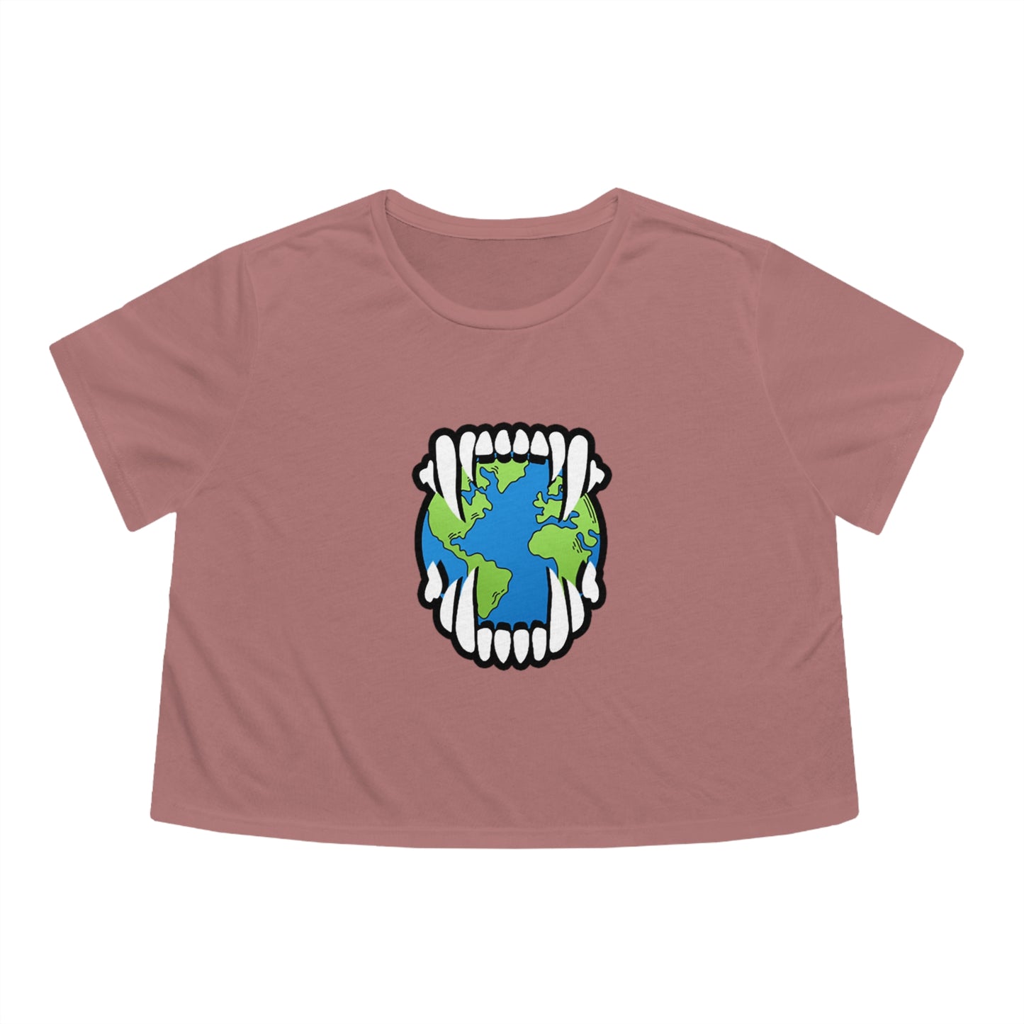 GFWP "Leave Your Mark" World Flowy Crop Top