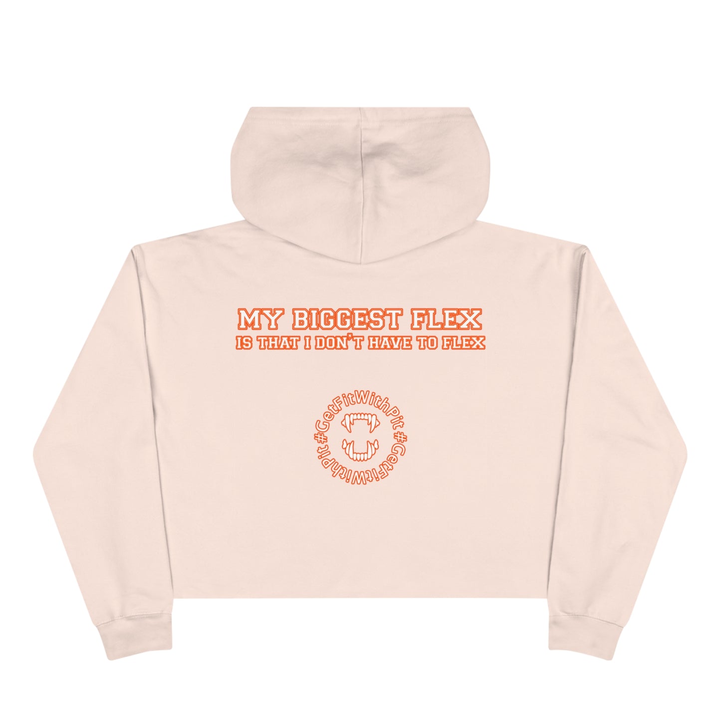 GFWP "My Biggest Flex" Crop Hoodie