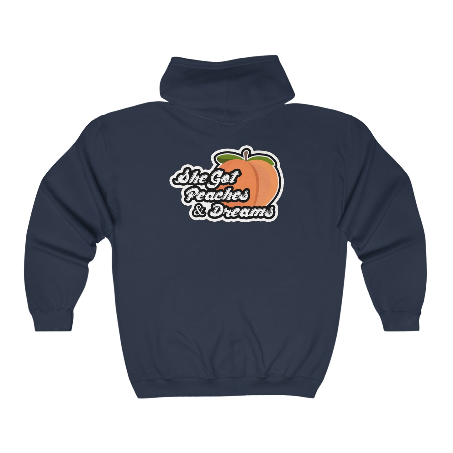 GFWP "Peaches And Dream" Full Zip Hoodie