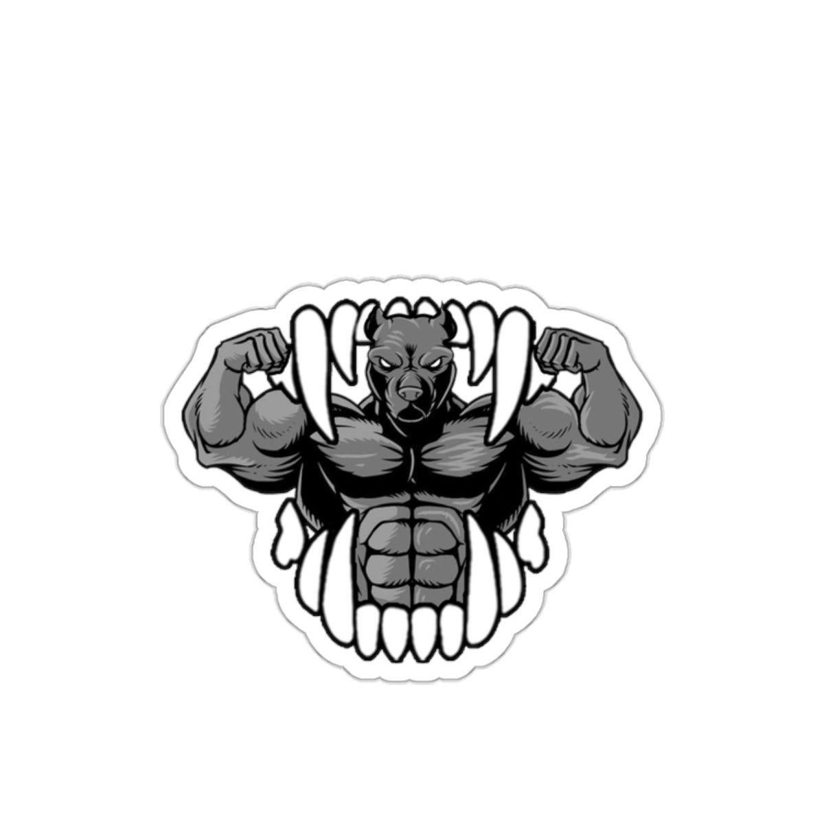 GFWP "Pitbulls Lock In" Cut Stickers