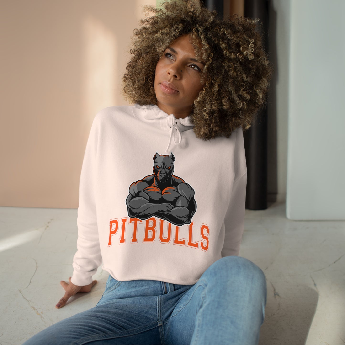 GFWP "My Biggest Flex" Crop Hoodie