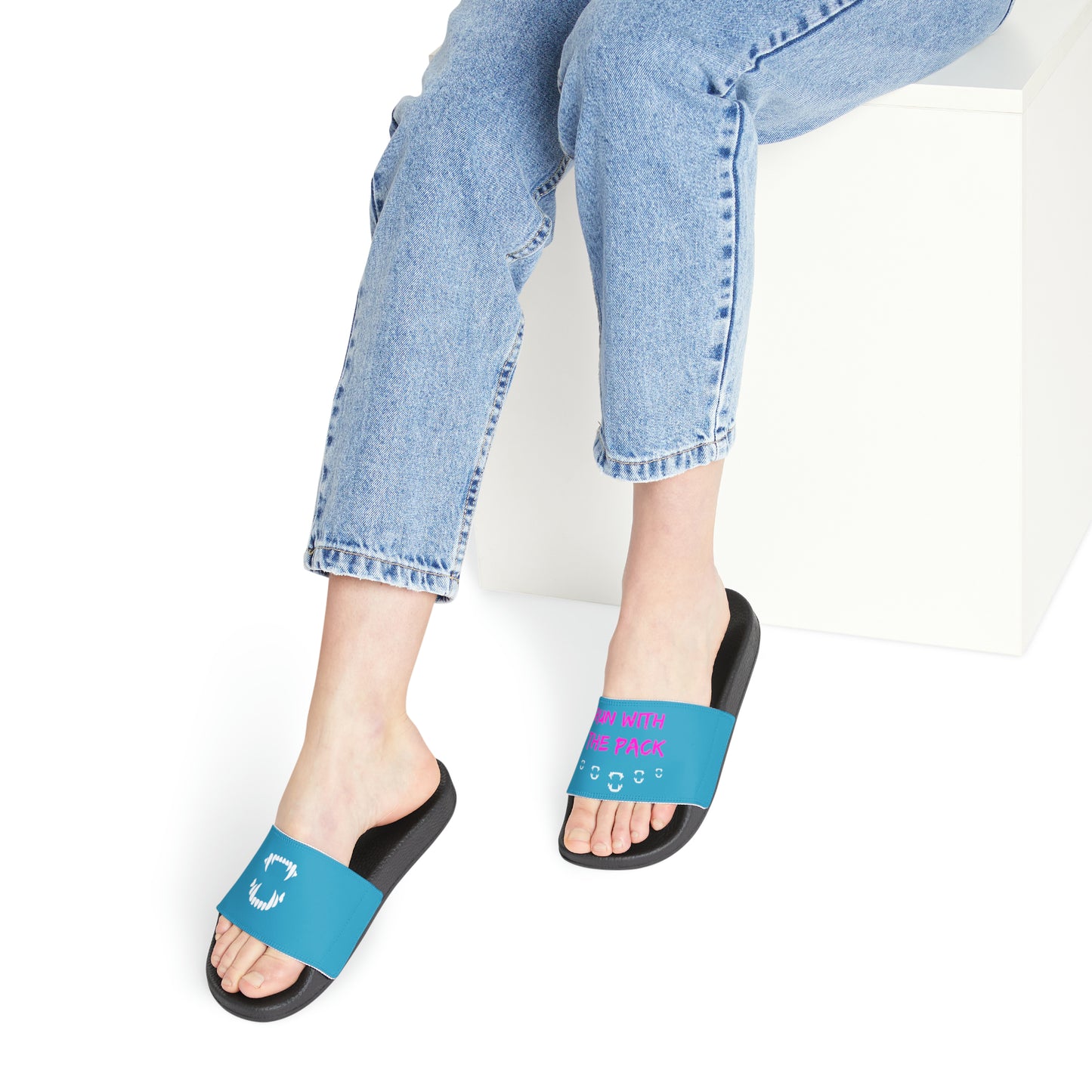 GFWP "Run With The Pack" Women's Slide Sandals
