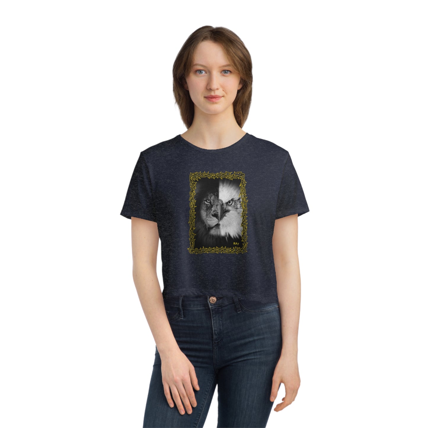 GFWP "Soar and Roar" Flowy Crop Top