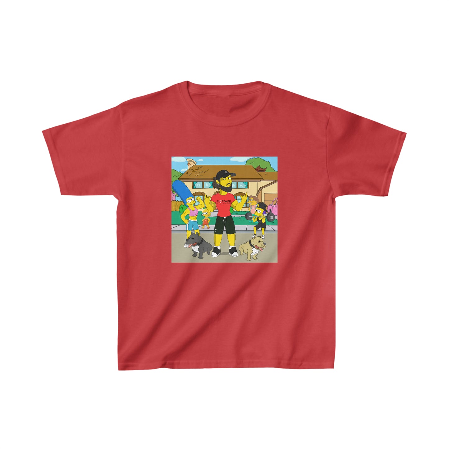 GFWP "Simpsonized" Kids Premium Tee