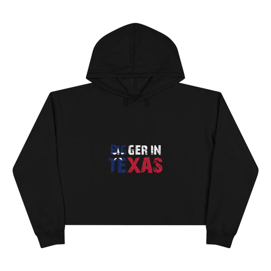 GFWP "Bigger In Texas" Crop Hoodie