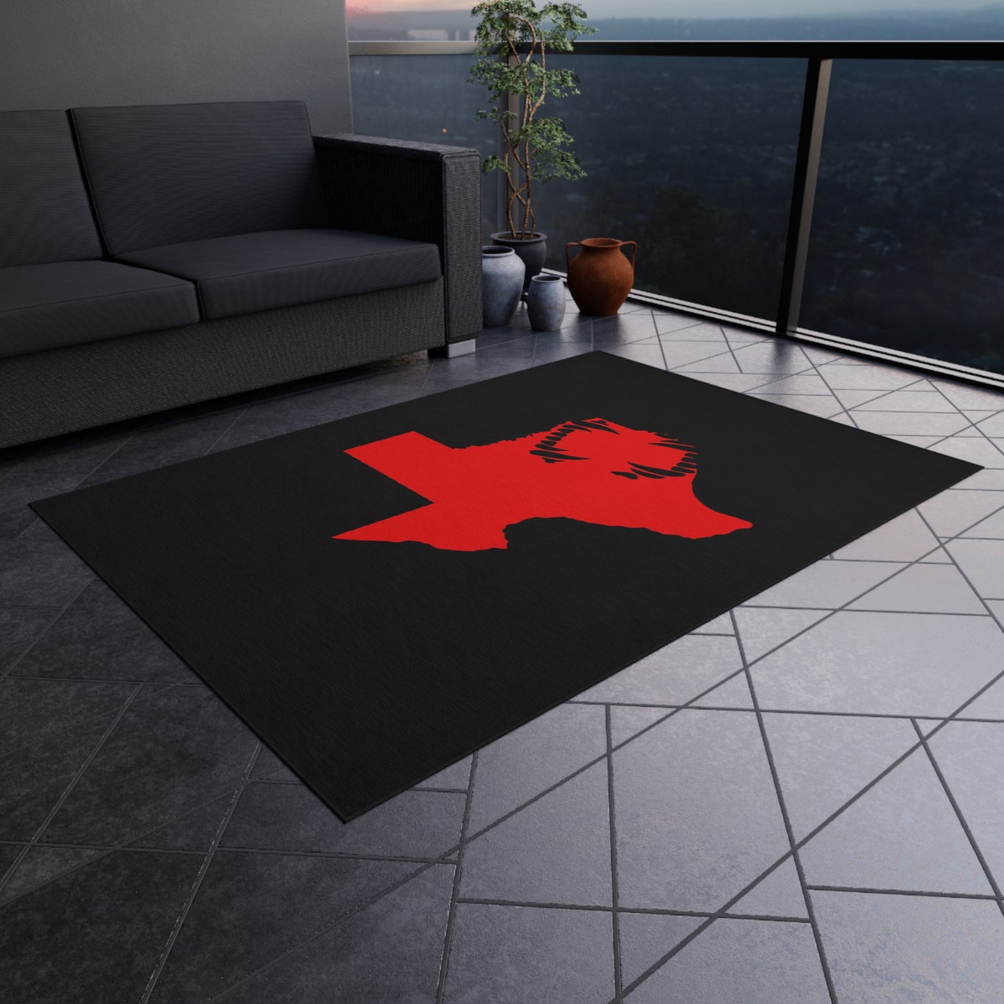 GFWP "Texas Bred" Outdoor Rug