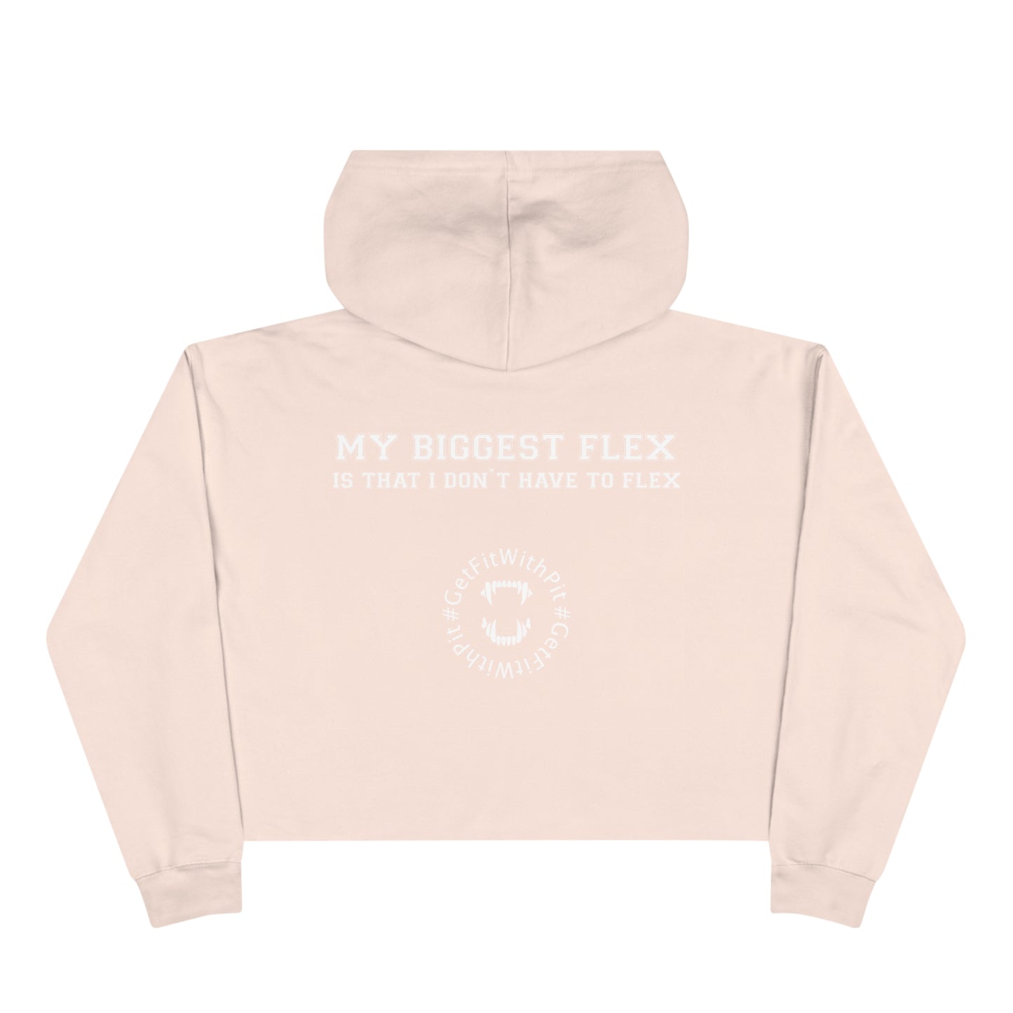 GFWP "My Biggest Flex" Crop Hoodie