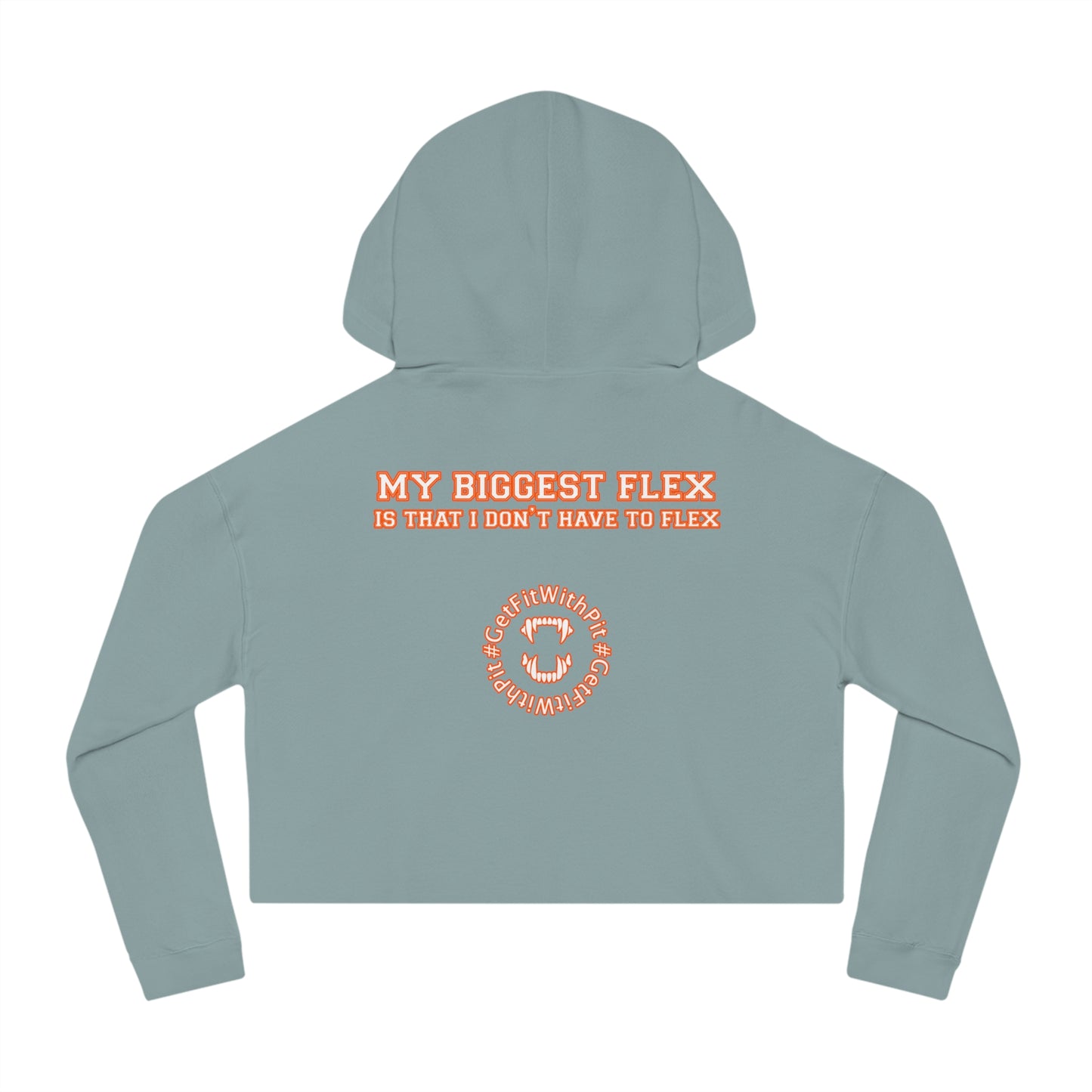 GFWP "My Biggest Flex" Cropped Hoodie